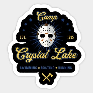 Camp Crystal Lake Sticker